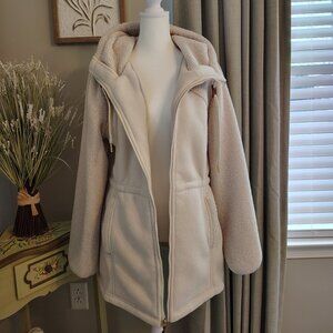 Koolaburra By UGG  - Attached Hood - Adjustable Waist - Side Pockets - Cream - M